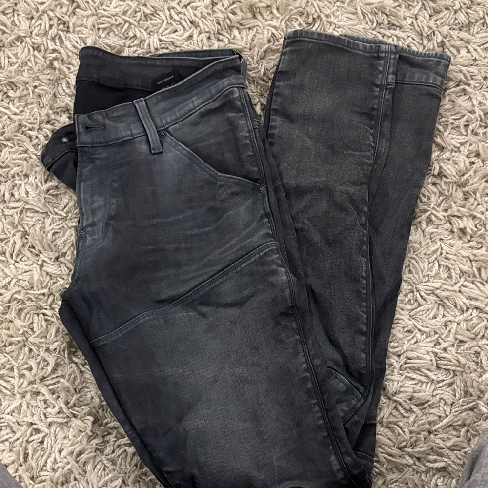 G-Star Men's Charcoal 5620 Skinny Jeans